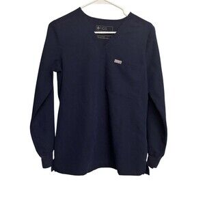 FIGS Scrub Top Long Sleeve Scrub Top Size XS Technical Collection